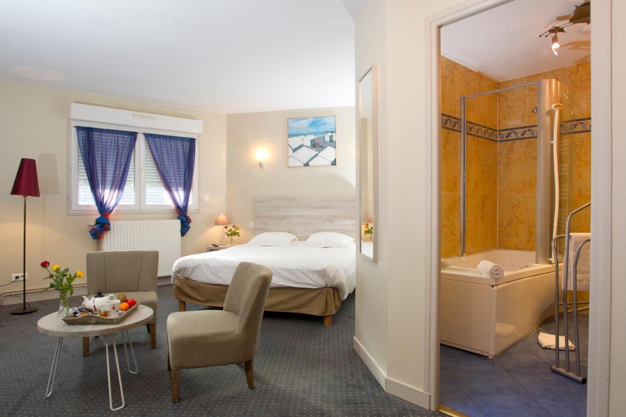 Hotel Du Port Et Des Bains Saint-Valéry-sur-Somme Kültér fotó